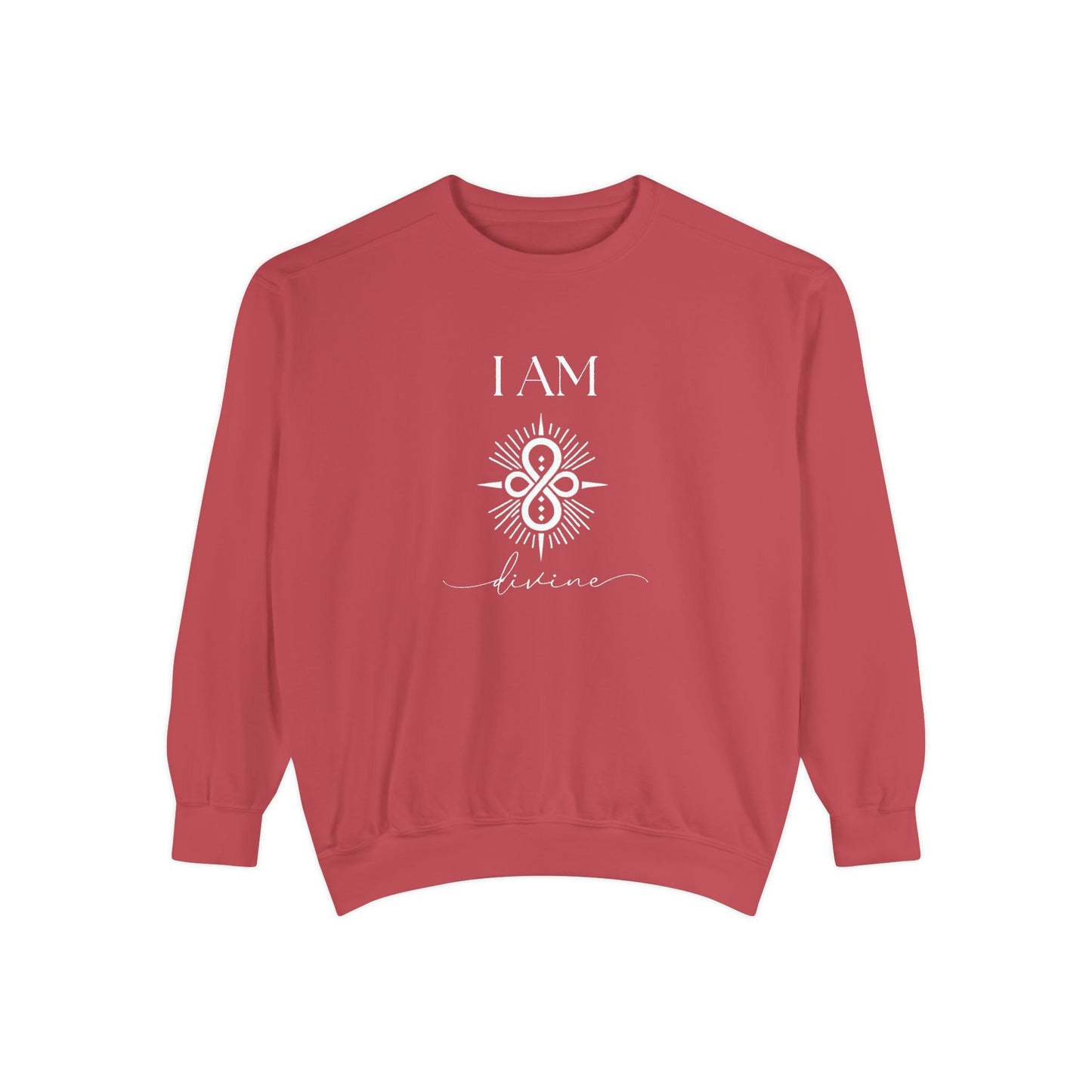 I AM Divine with Sigil Symbol Unisex Sweatshirt