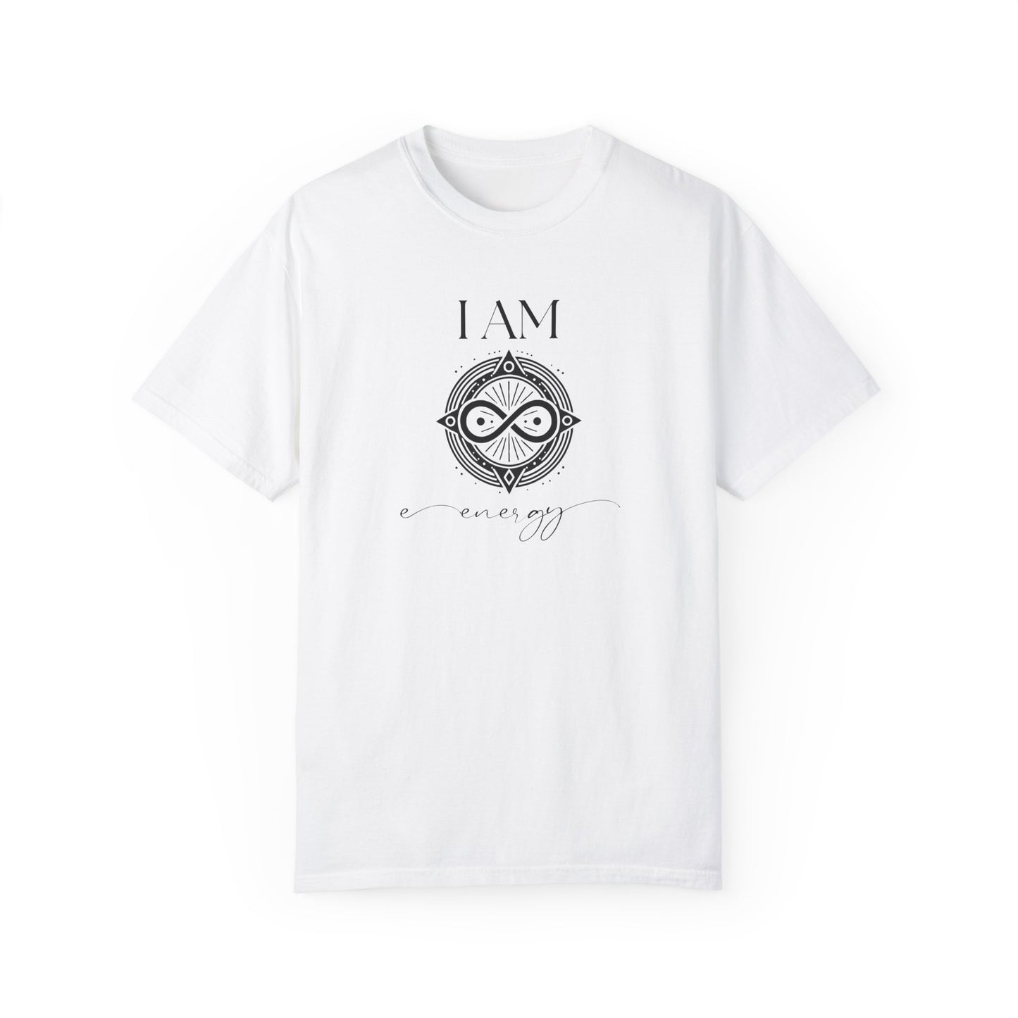 I AM Energy with Sigil Symbol Unisex Short Sleeve T-shirt
