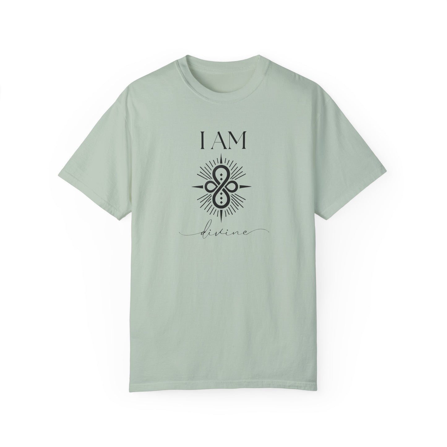 I AM Divine with Sigil Symbol Unisex Short Sleeve T-shirt