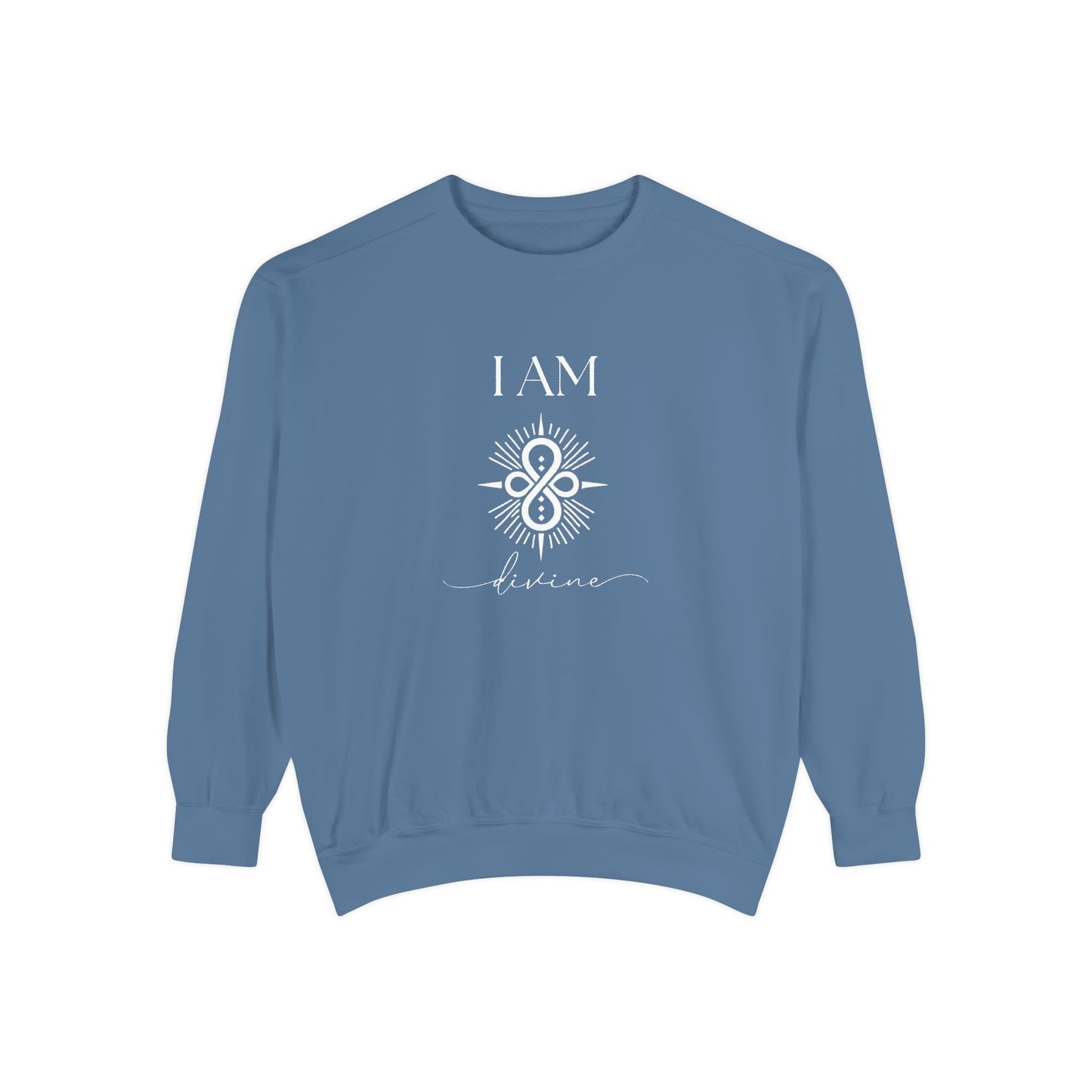 I AM Divine with Sigil Symbol Unisex Sweatshirt