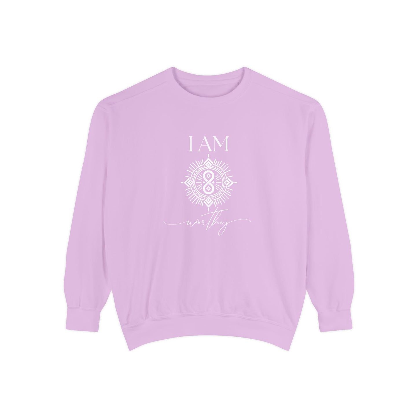 I AM Worthy with Sigil Symbol Unisex Sweatshirt