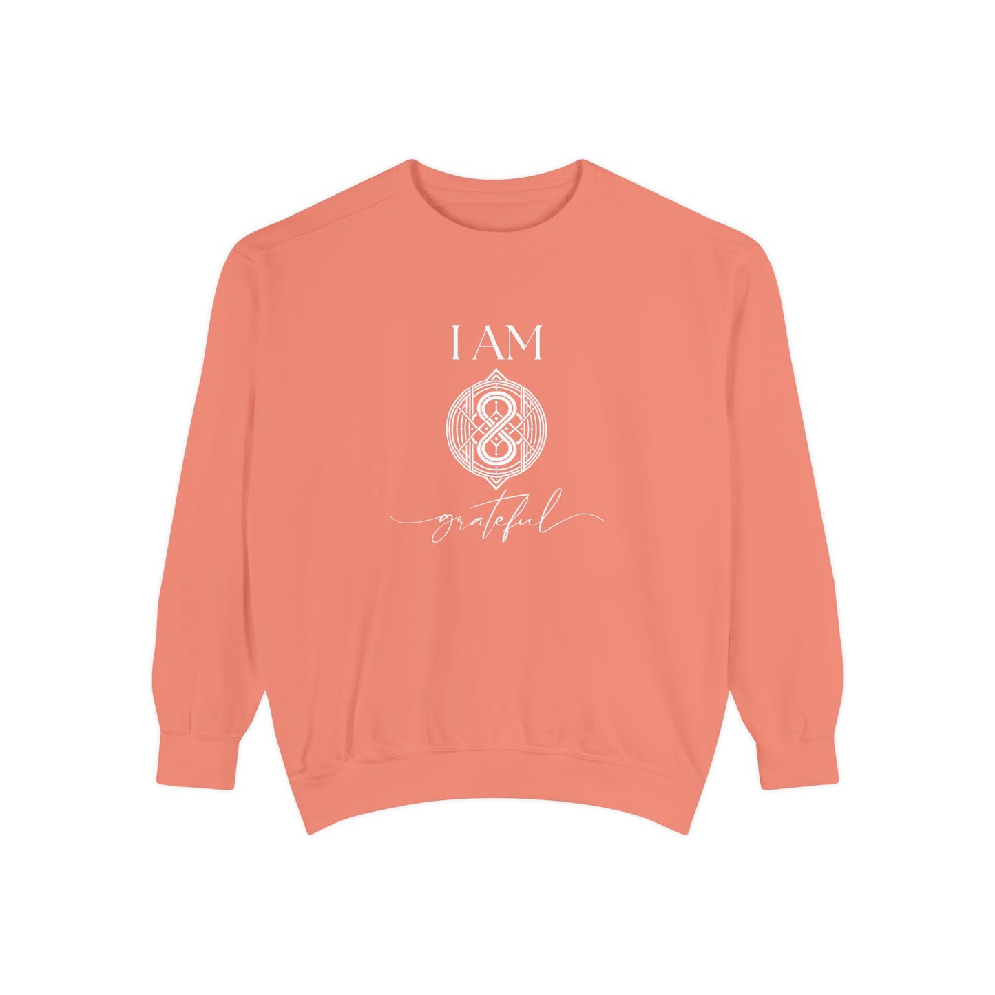 I AM Grateful with Sigil Symbol Unisex Sweatshirt