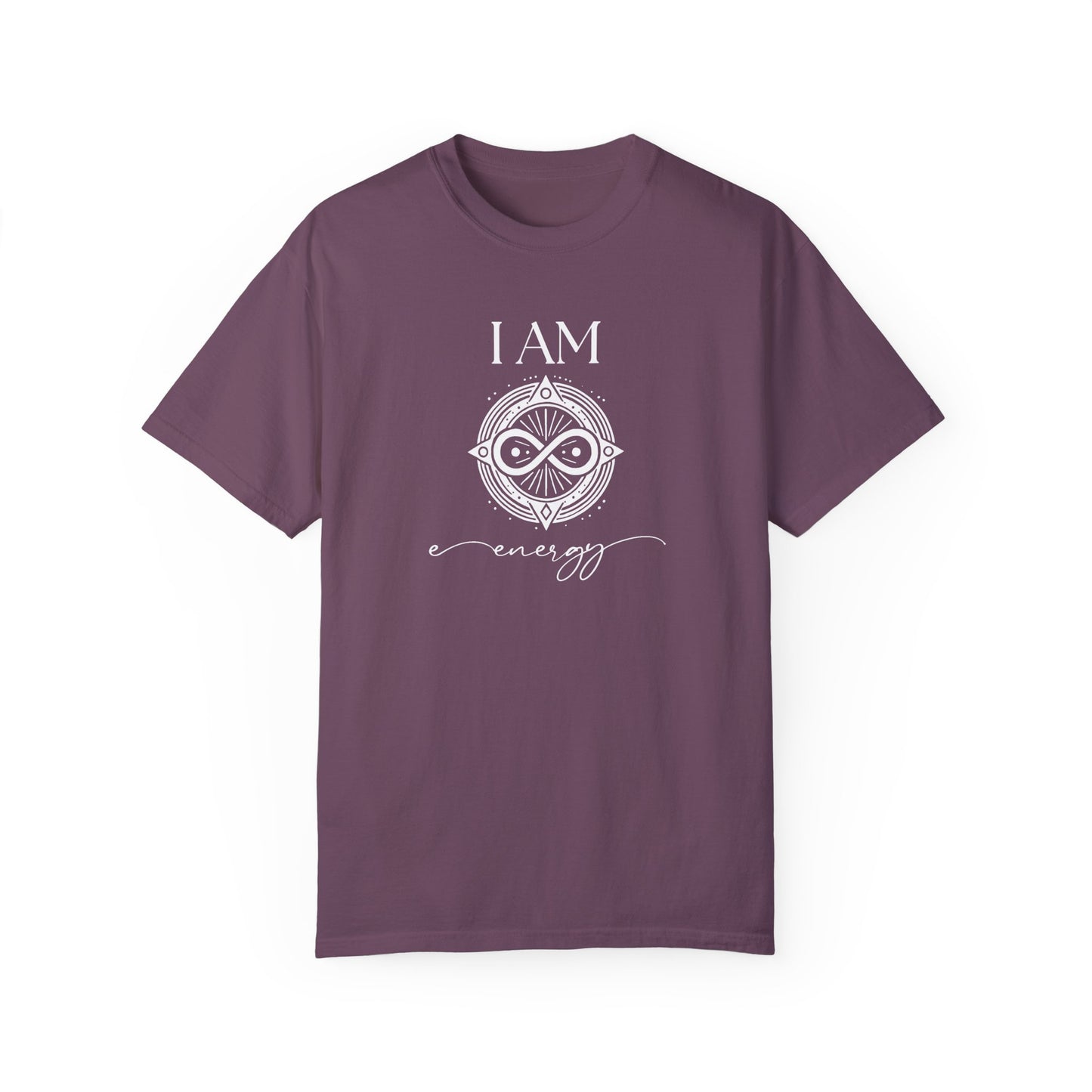 I AM Energy with Sigil Symbol Unisex Short Sleeve T-shirt