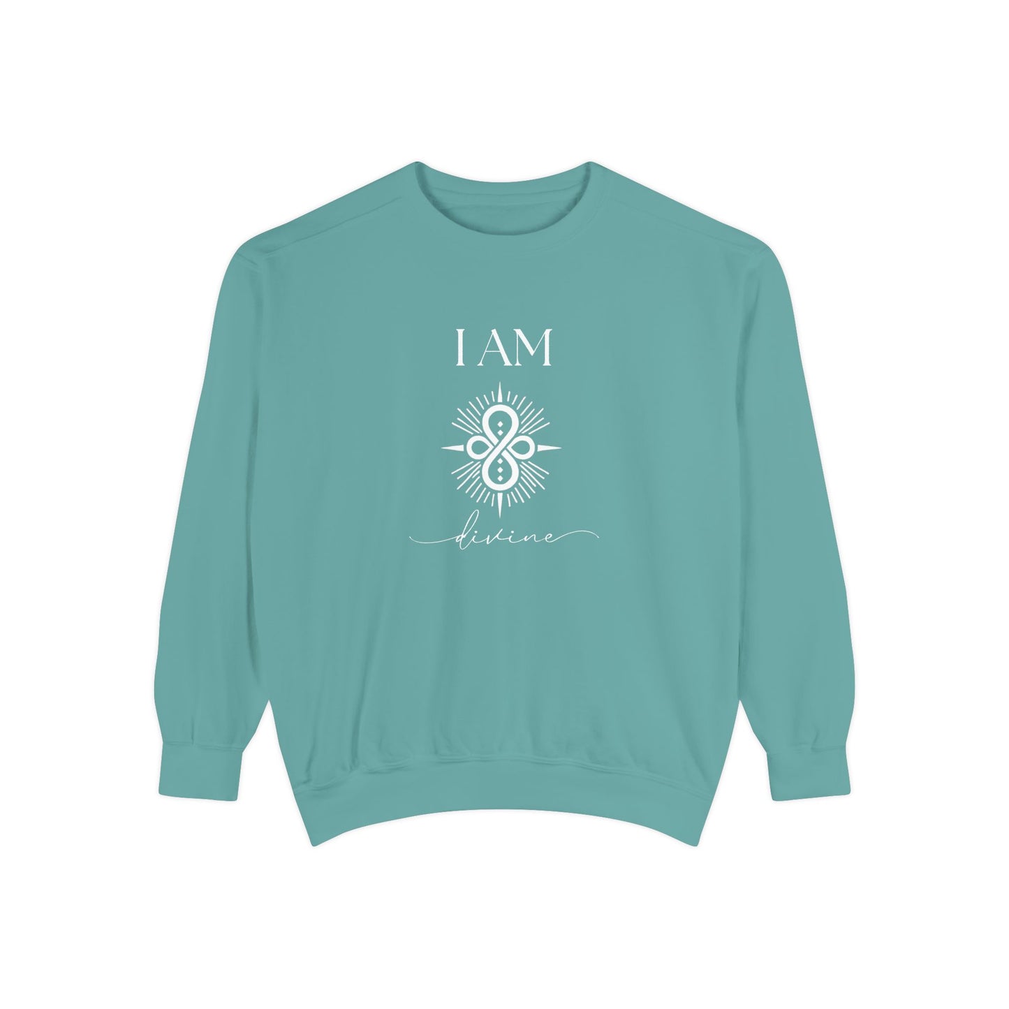 I AM Divine with Sigil Symbol Unisex Sweatshirt