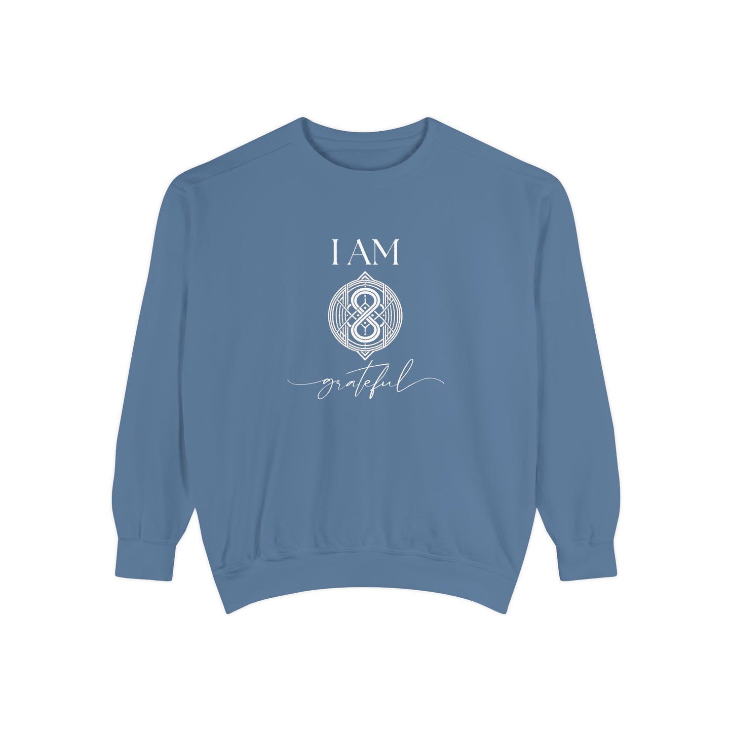 I AM Grateful with Sigil Symbol Unisex Sweatshirt