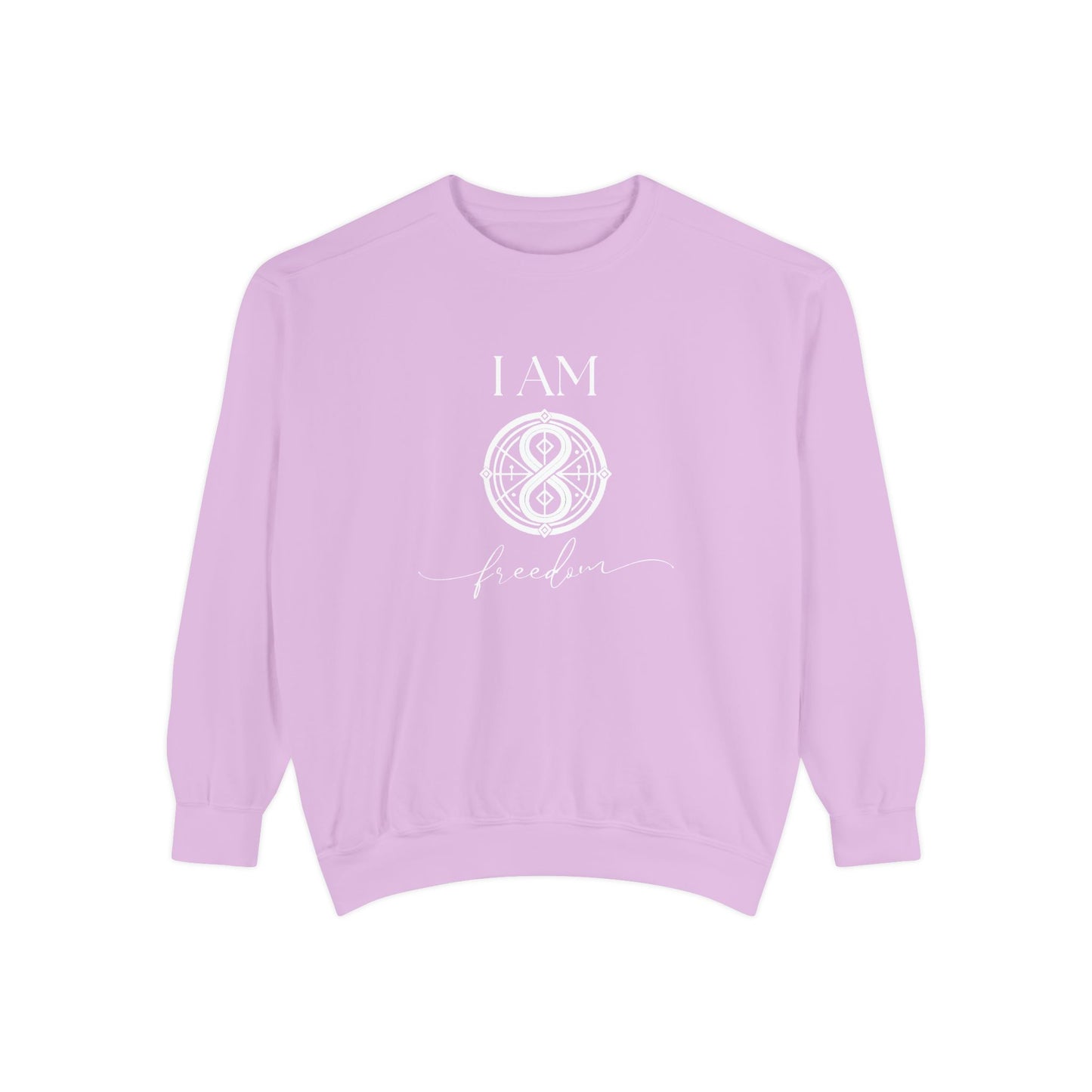 I AM Freedom with Sigil Symbol Unisex Sweatshirt