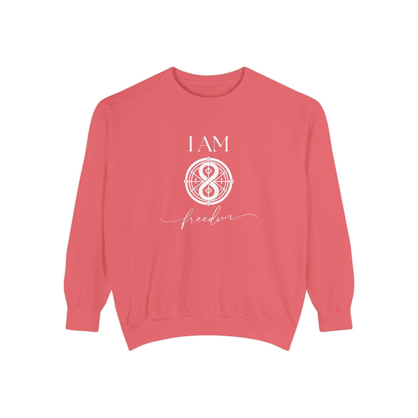I AM Freedom with Sigil Symbol Unisex Sweatshirt