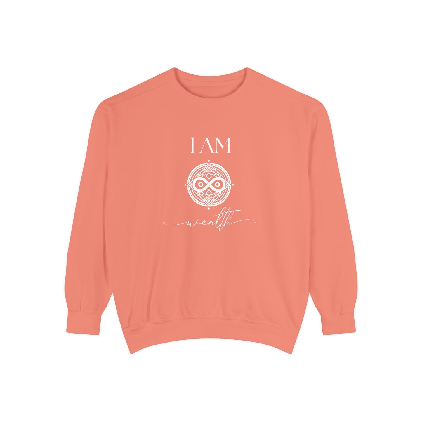 I AM Wealth with Sigil Symbol Unisex Sweatshirt