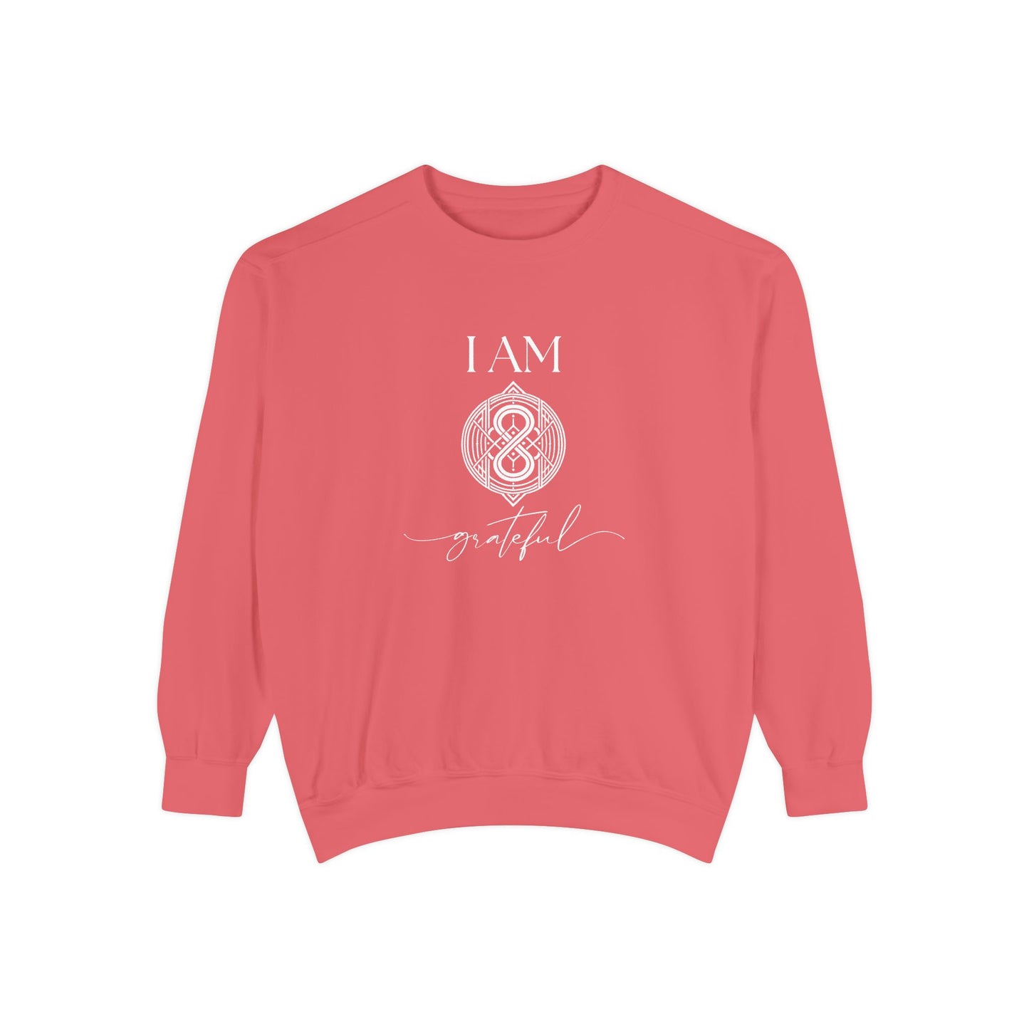 I AM Grateful with Sigil Symbol Unisex Sweatshirt