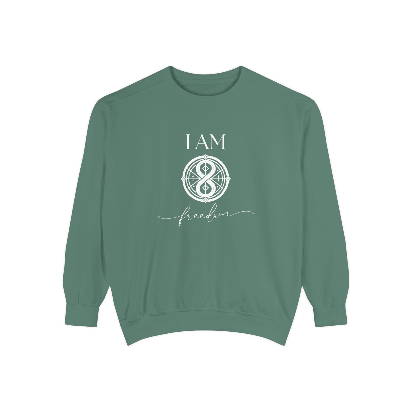 I AM Freedom with Sigil Symbol Unisex Sweatshirt