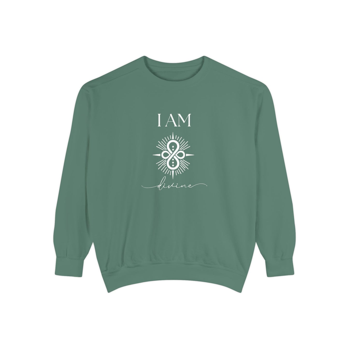I AM Divine with Sigil Symbol Unisex Sweatshirt