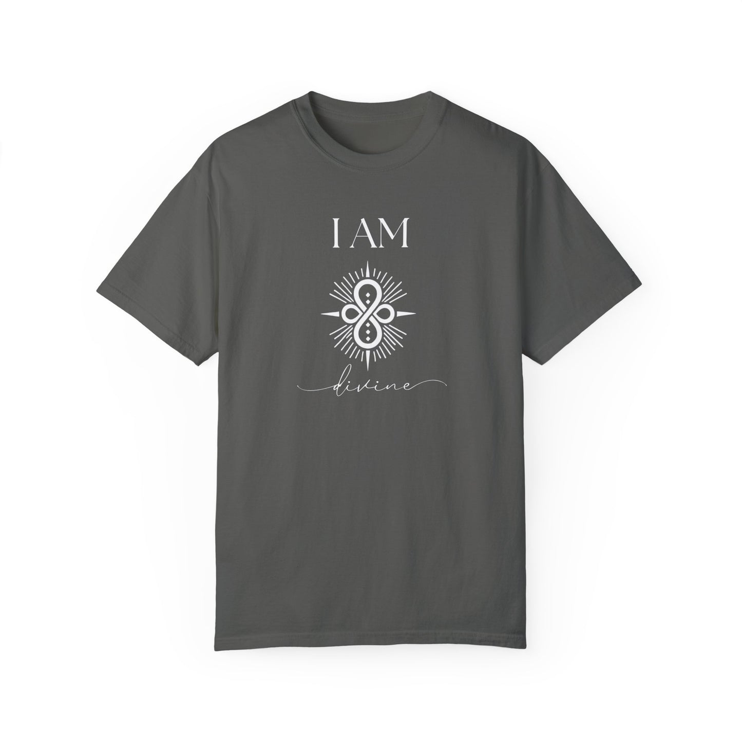 I AM Divine with Sigil Symbol Unisex Short Sleeve T-shirt