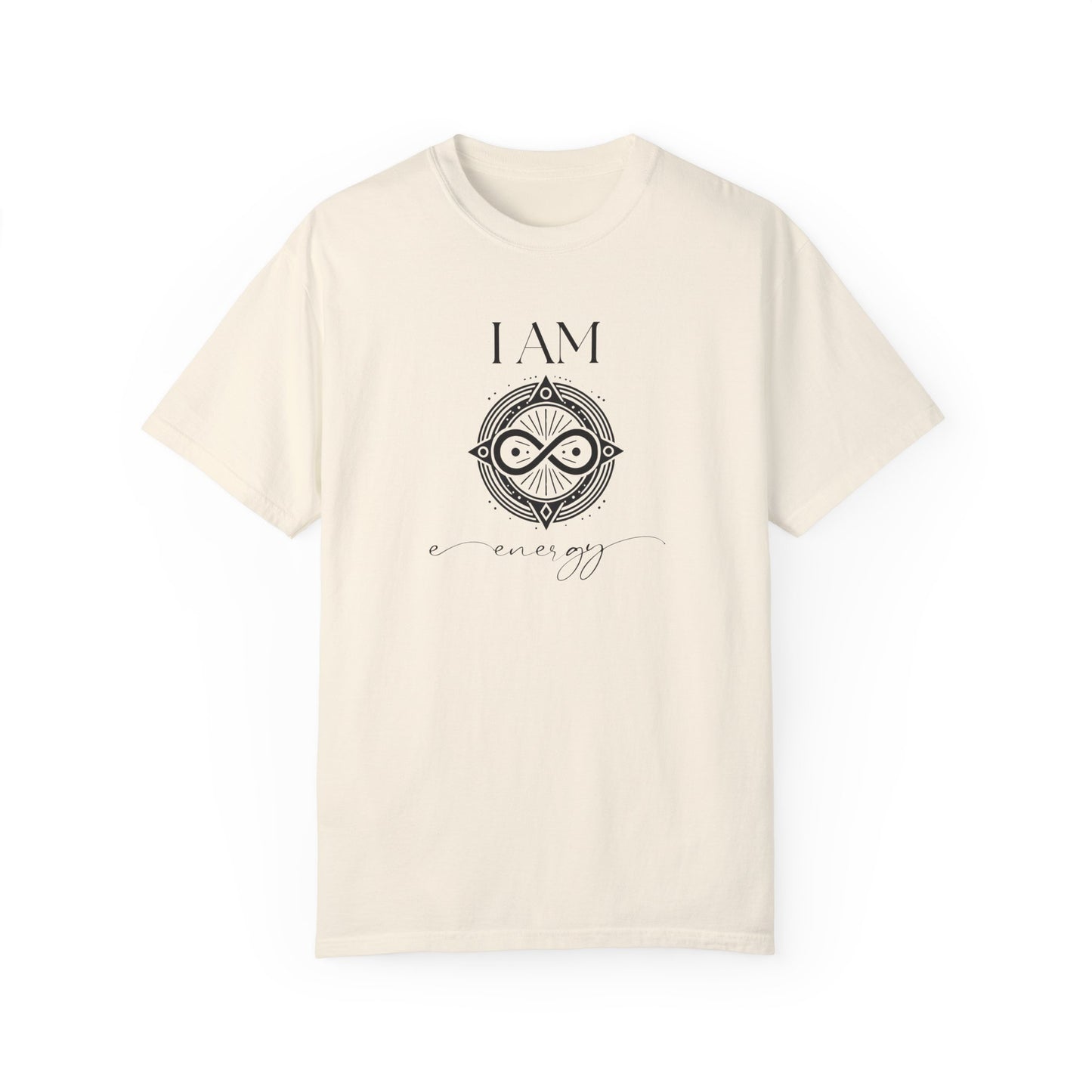 I AM Energy with Sigil Symbol Unisex Short Sleeve T-shirt