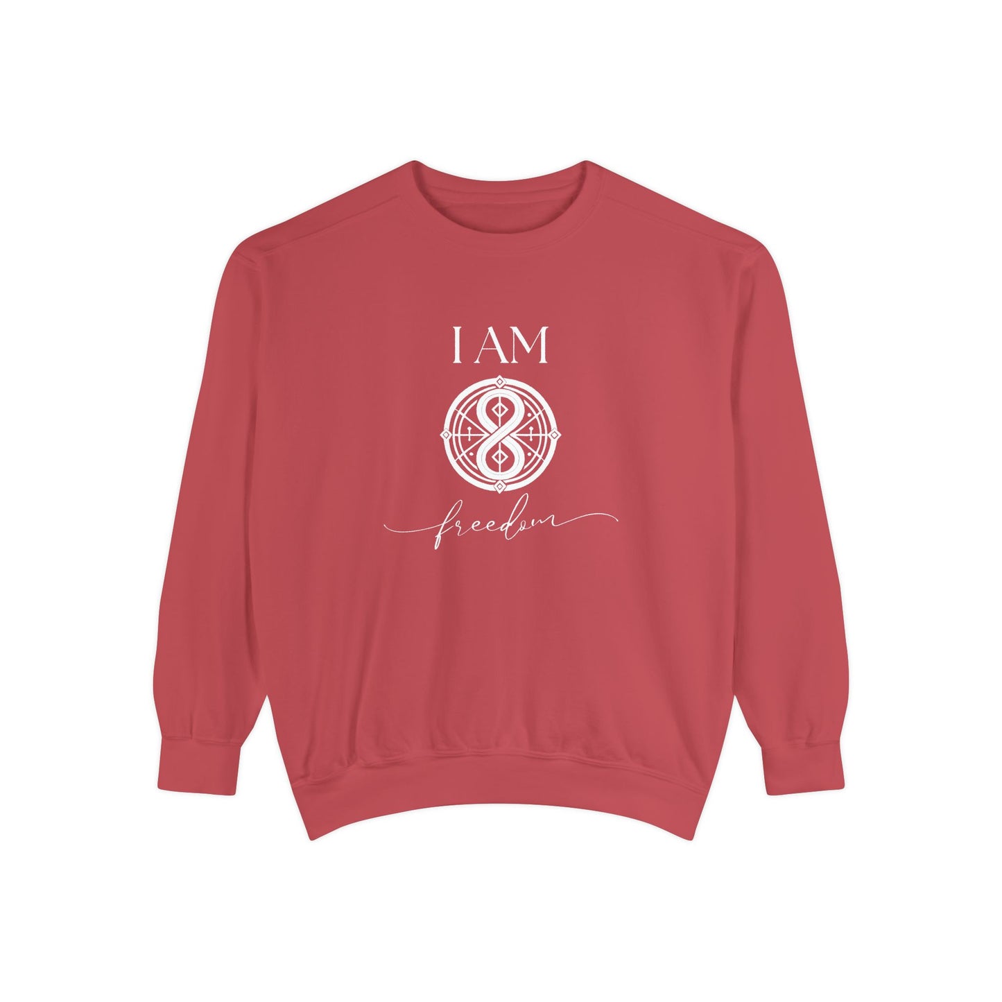 I AM Freedom with Sigil Symbol Unisex Sweatshirt