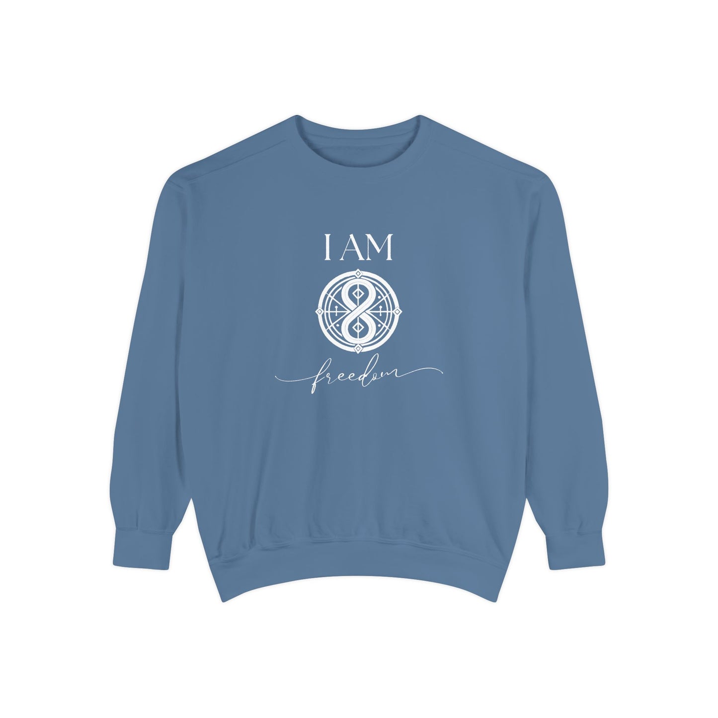 I AM Freedom with Sigil Symbol Unisex Sweatshirt