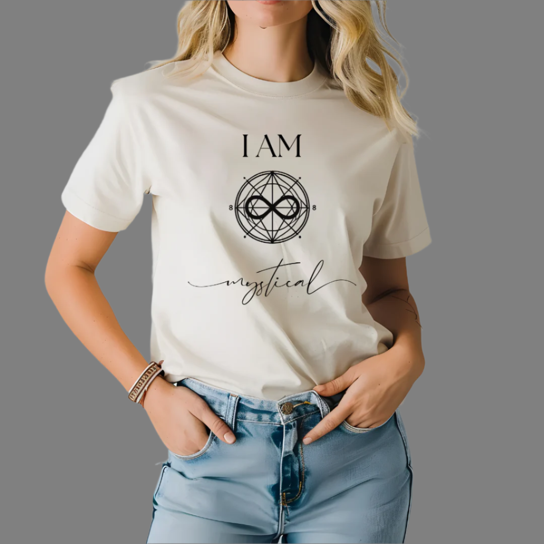 I AM Mystical with Sigil Symbol Unisex Short Sleeve T-shirt